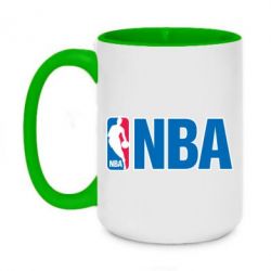 Чашка двокольорова велика NBA Logo