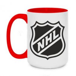 Чашка двокольорова велика NHL - PrintSalon