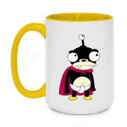 Чашка двокольорова велика Нібблер - PrintSalon