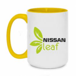 Чашка двокольорова велика Nissa Leaf - PrintSalon