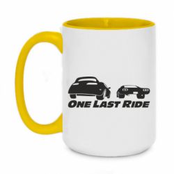 Чашка двокольорова велика One last ride-PrintSalon Чашка двокольорова велика One last ride