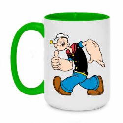 Чашка двухцветная 420ml Papay - PrintSalon