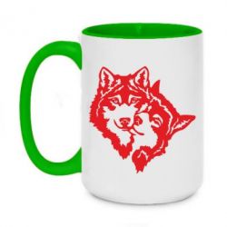 Чашка двухцветная 420ml Пара *для светлой основы - PrintSalon