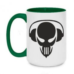 Чашка двухцветная 420ml Пиратская станция - PrintSalon