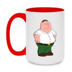 Чашка двухцветная 420ml Питер Гриффин - PrintSalon
