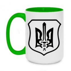 Чашка двухцветная 420ml Правий сектор - PrintSalon