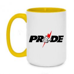 Чашка двухцветная 420ml Pride - PrintSalon