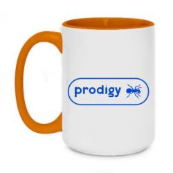 Чашка двухцветная 420ml Prodigy Logo - PrintSalon