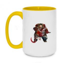 Чашка двокольорова велика Pudge Dota 2 - PrintSalon