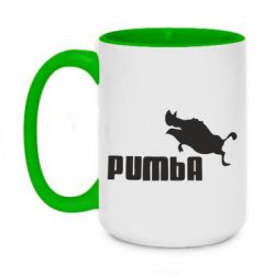 Чашка двокольорова велика Pumba - PrintSalon