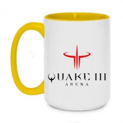Чашка двухцветная 420ml Quake 3 Arena - PrintSalon