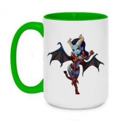 Чашка двухцветная 420ml Queen of Pain - PrintSalon