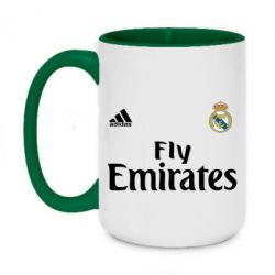 Чашка двухцветная 420ml Реал - PrintSalon