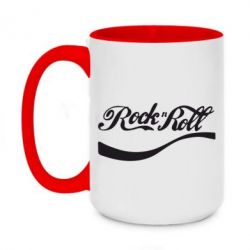 Чашка двокольорова велика Rock & Roll - PrintSalon