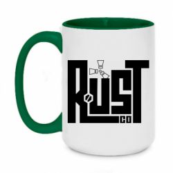 Чашка двухцветная 420ml Rust со