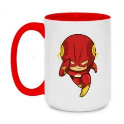 Чашка двокольорова велика Сartoon Flash - PrintSalon