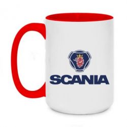 Чашка двухцветная 420ml Scania - PrintSalon