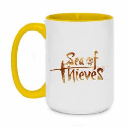 Чашка двухцветная 420ml Sea of Thieves logo - PrintSalon