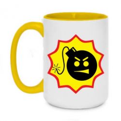 Чашка двухцветная 420ml Serious Sam - PrintSalon