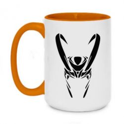 Чашка двокольорова велика Шолом Локі - PrintSalon