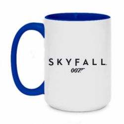 Чашка двокольорова велика Skyfall 007 - PrintSalon