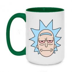 Чашка двухцветная 420ml Smoky Rick - PrintSalon