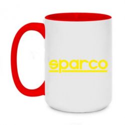 Чашка двухцветная 420ml Sparco - PrintSalon
