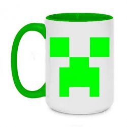 Чашка двокольорова велика Stive? Face - PrintSalon