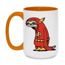 Чашка двокольорова велика Super lazy flash - PrintSalon