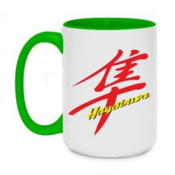 Чашка двухцветная 420ml Suzuki Hayabusa - PrintSalon