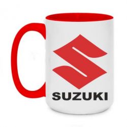 Чашка двокольорова велика Suzuki - PrintSalon
