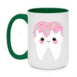 Чашка двухцветная 420ml Sweet tooth - PrintSalon