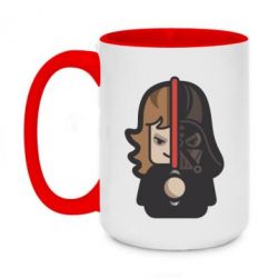 Чашка двухцветная 420ml Sweet Vader - PrintSalon