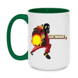 Чашка двокольорова велика Team Fortress2 - PrintSalon