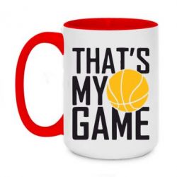 Чашка двокольорова велика that's My Game