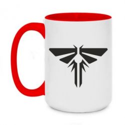 Чашка двухцветная 420ml The Last of Us Fireflies - PrintSalon