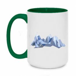 Чашка двухцветная 420ml The mountains - PrintSalon