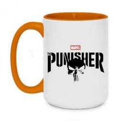Чашка двухцветная 420ml The Punisher-PrintSalon Чашка двухцветная 420ml The Punisher