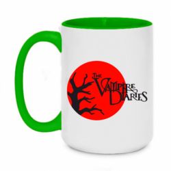 Чашка двухцветная 420ml The Vampire Diaries - PrintSalon