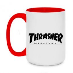 Чашка двухцветная 420ml Thrasher Magazine - PrintSalon
