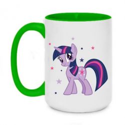 Чашка двухцветная 420ml Twilight Sparkle - PrintSalon