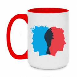 Чашка двокольорова велика Tyler Durden & Jack - PrintSalon
