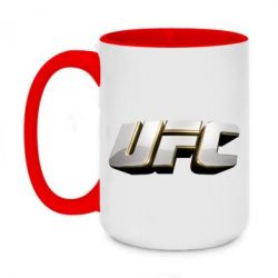 Чашка двокольорова велика UFC 3D - PrintSalon