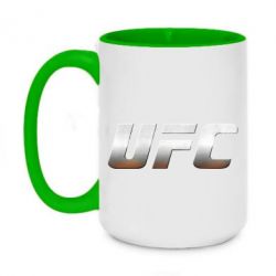 Чашка двокольорова велика UFC Metal - PrintSalon