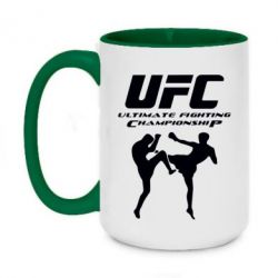 Чашка двокольорова велика Ultimate Fighting Championship - PrintSalon