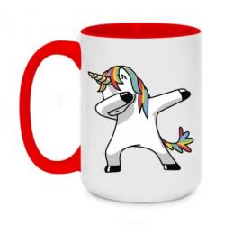 Чашка двухцветная 420ml Unicorn SWAG - PrintSalon
