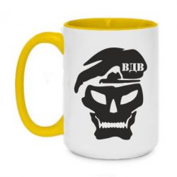 Чашка двокольорова велика VDV Skull - PrintSalon