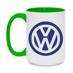 Чашка двухцветная 420ml Volkswagen - PrintSalon