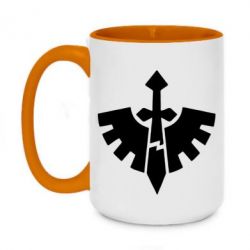 Чашка двухцветная 420ml Warhammer 40k Dark Angels - PrintSalon