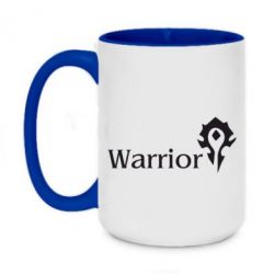 Чашка двухцветная 420ml Warrior - PrintSalon